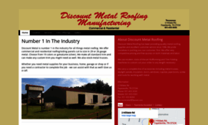 Discountmetalroofingmfg.com thumbnail