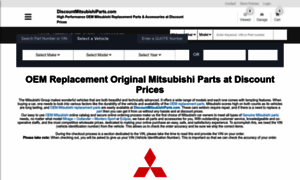 Discountmitsubishiparts.com thumbnail