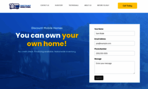 Discountmobilehomes.com thumbnail