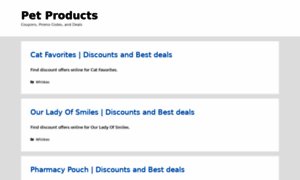 Discountpetproducts.online thumbnail
