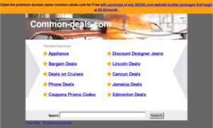 Discounts.common-deals.com thumbnail