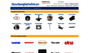 Discountsewingmachineparts.com thumbnail