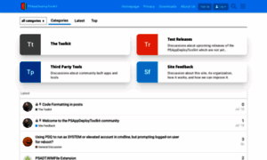 Discourse.psappdeploytoolkit.com thumbnail