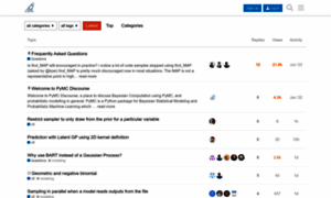 Discourse.pymc.io thumbnail