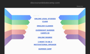 Discoursedebatecamp.com thumbnail