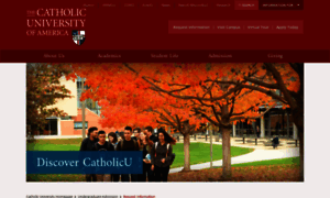 Discover.catholic.edu thumbnail