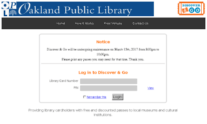 Discover.oaklandlibrary.org thumbnail