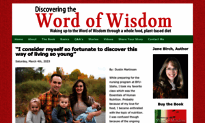 Discoveringthewordofwisdom.com thumbnail