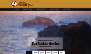 Discoverpoetry.com thumbnail