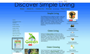 Discoversimpleliving.com thumbnail