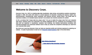 Discoverycorpsinc.com thumbnail