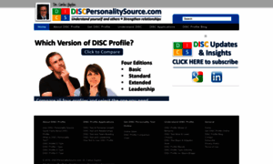 Discpersonalitysource.com thumbnail