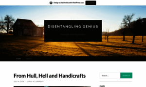 Disentanglinggenius.wordpress.com thumbnail