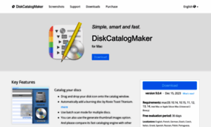 Diskcatalogmaker.com thumbnail