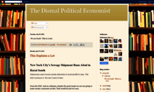 Dismalpoliticaleconomist.blogspot.com thumbnail