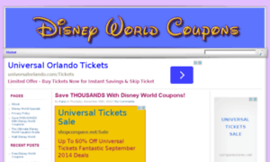 Disney-world-coupons.com thumbnail