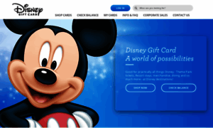 Disneygiftcard.com thumbnail
