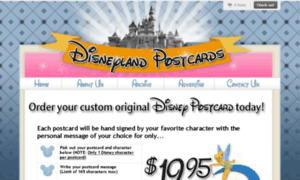 Disneylandpostcards.com thumbnail