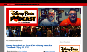 Disneyparkspodcast.com thumbnail