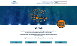 Disneytheatricallicensing.com thumbnail