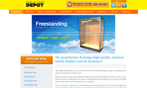 Displaycasedepot.com thumbnail