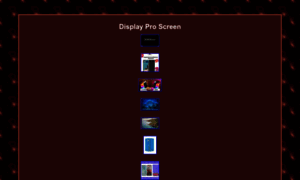 Displayproscreen.com thumbnail