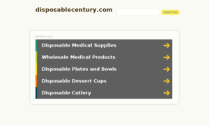 Disposablecentury.com thumbnail