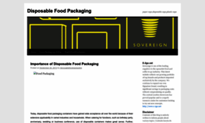 Disposablefoodpackaging.wordpress.com thumbnail