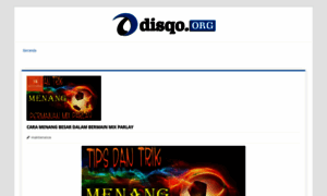 Disqo.org thumbnail