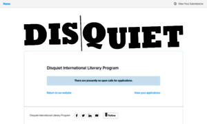 Disquietinternational.submittable.com thumbnail