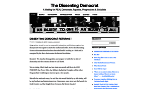 Dissentingdemocrat.wordpress.com thumbnail