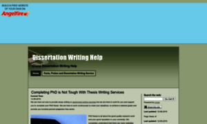 Dissertationwritinghelp.angelfire.com thumbnail