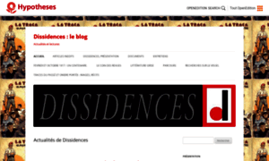 Dissidences.hypotheses.org thumbnail