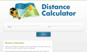 Distance-calculator.co.za thumbnail