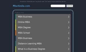 Distance-learning.mba4india.com thumbnail