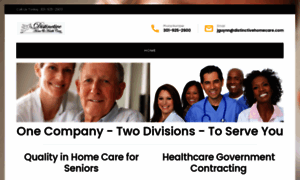 Distinctivehomecare.com thumbnail