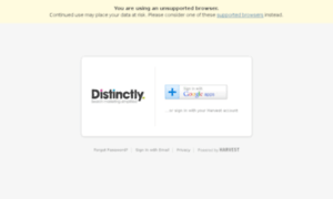 Distinctlydigital.harvestapp.com thumbnail