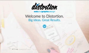 Distortiondesign.com thumbnail