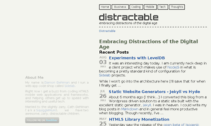 Distractable.net thumbnail