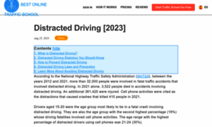 Distracteddrivinghelp.com thumbnail