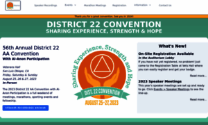 District22convention.org thumbnail