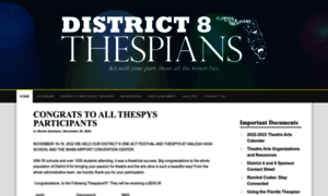 District8thespians.com thumbnail