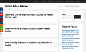 Districtschoolcalendar.com thumbnail
