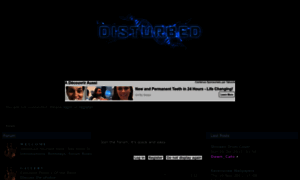 Disturbedone.forumotion.com thumbnail