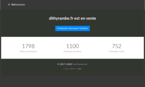 Dithyrambe.fr thumbnail