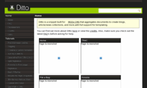 Ditto.modxcms.com thumbnail