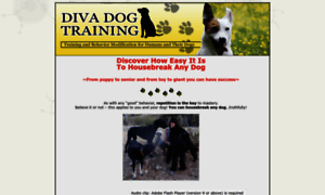 Divadogtraining.com thumbnail