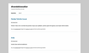 Divandakicocuklar.wordpress.com thumbnail
