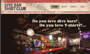 Divebarshirtclub.com thumbnail