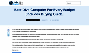 Divecomputerhq.com thumbnail